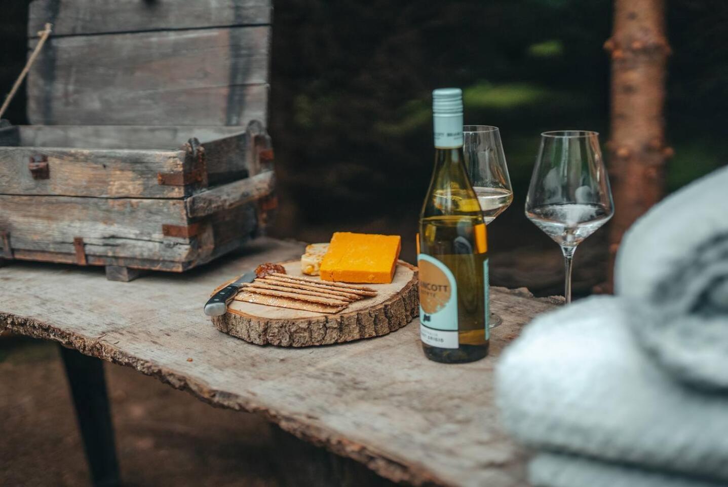 Cosy Forest Lodge Penrhos  Bagian luar foto