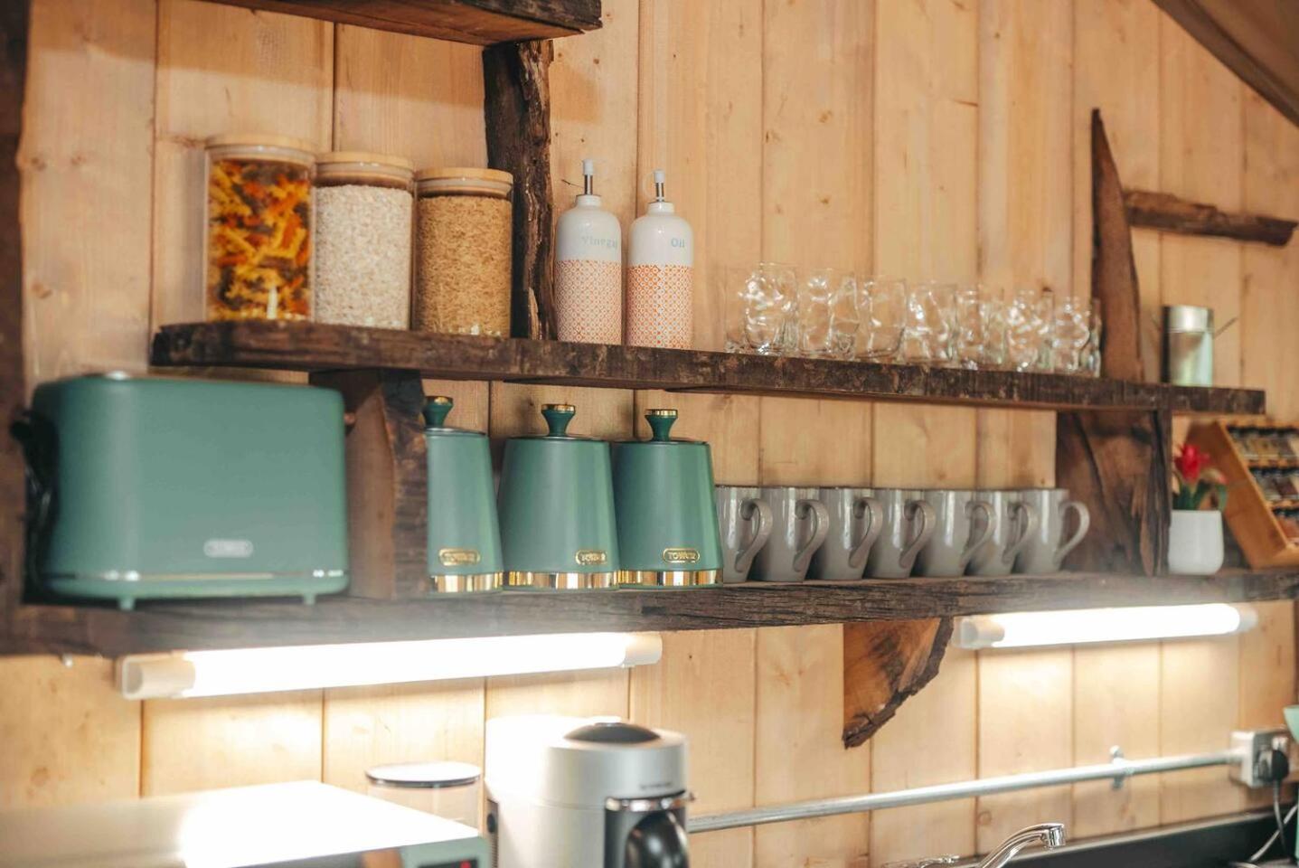 Cosy Forest Lodge Penrhos  Bagian luar foto