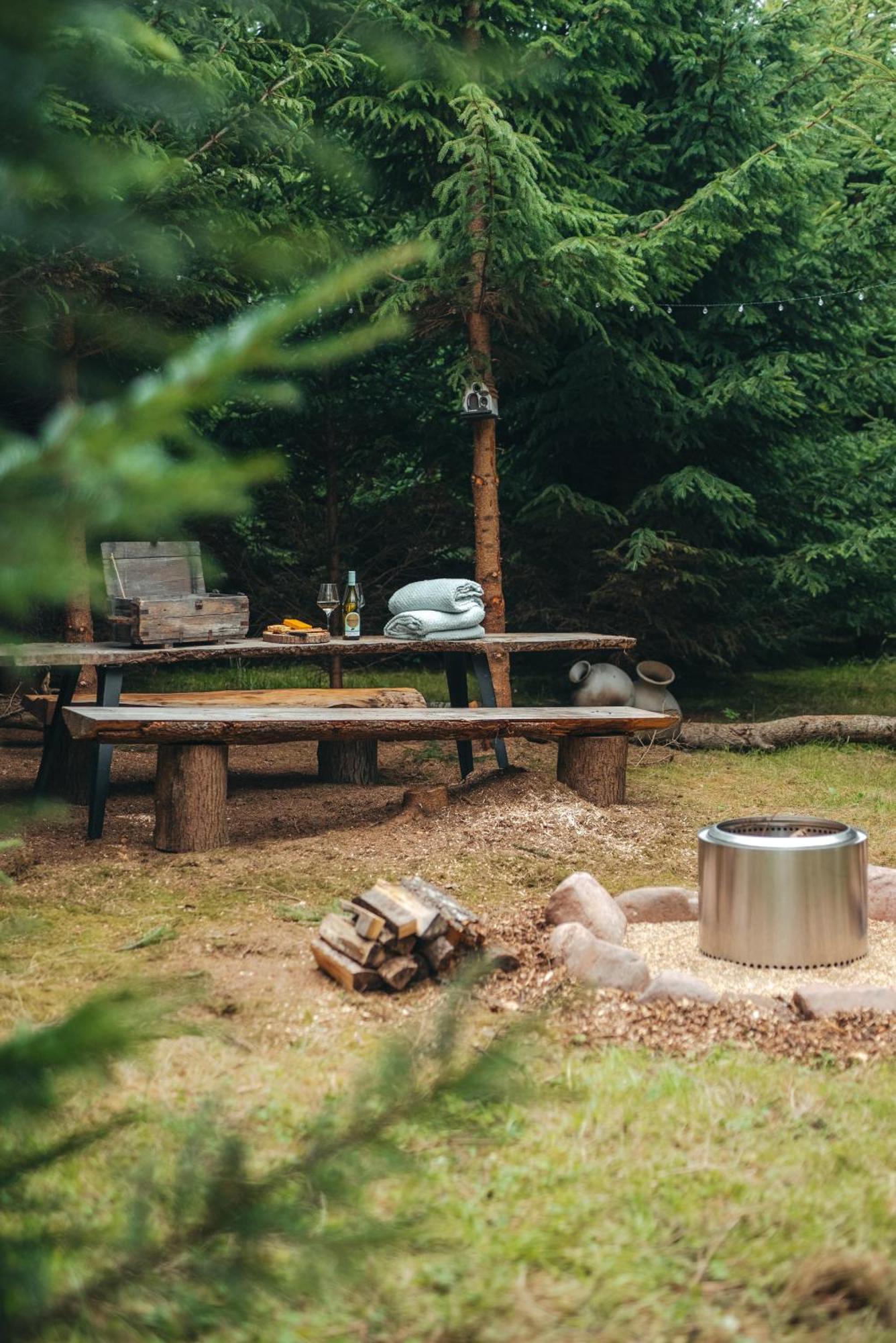 Cosy Forest Lodge Penrhos  Bagian luar foto