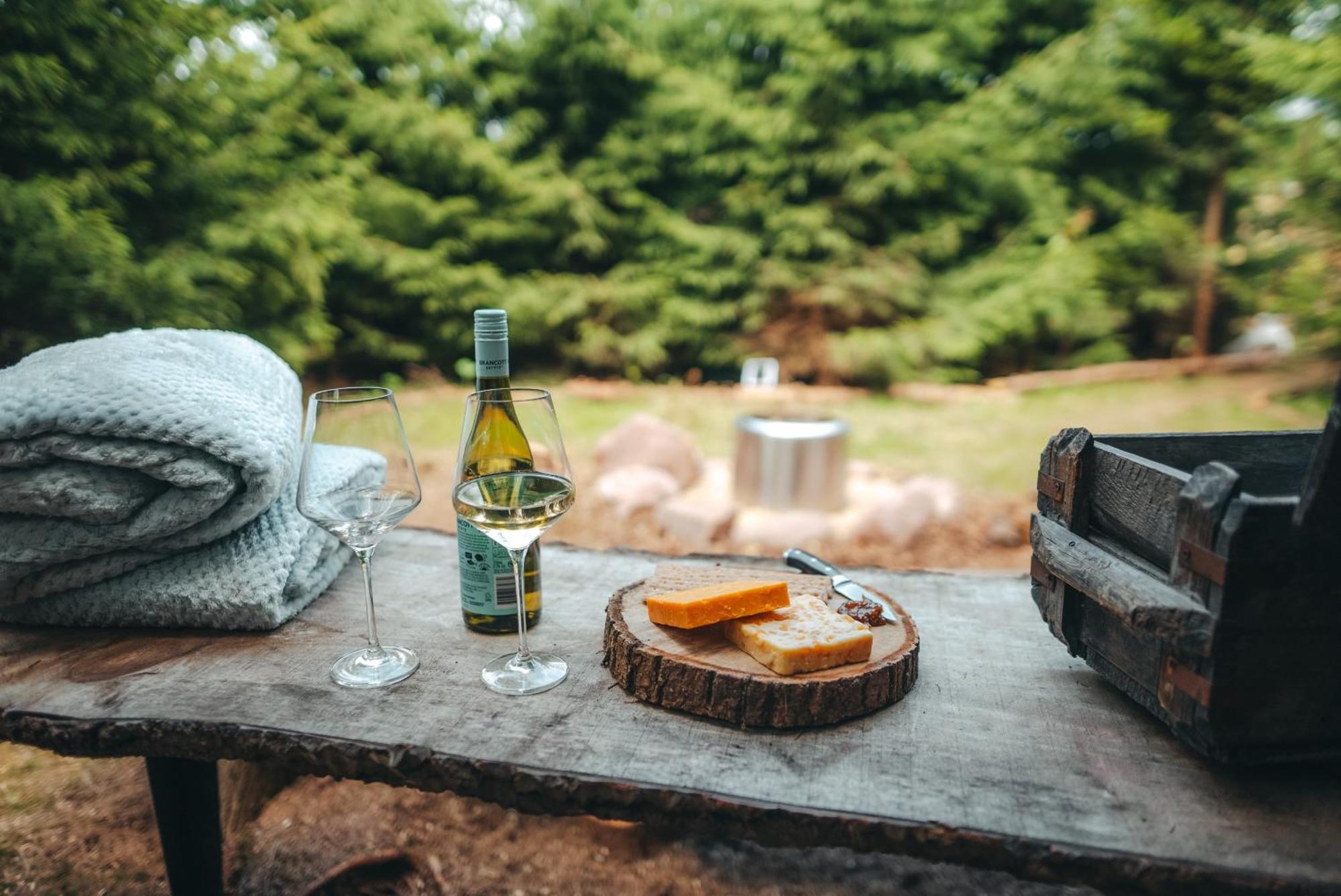 Cosy Forest Lodge Penrhos  Bagian luar foto