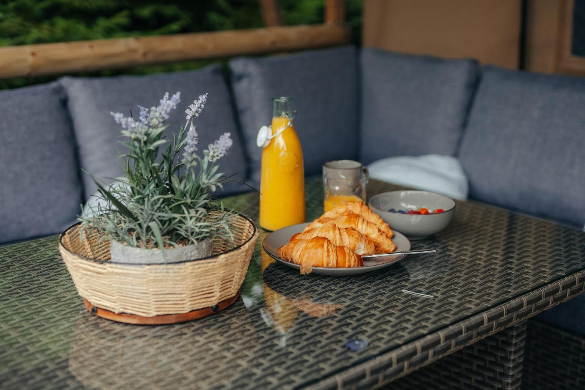 Cosy Forest Lodge Penrhos  Bagian luar foto