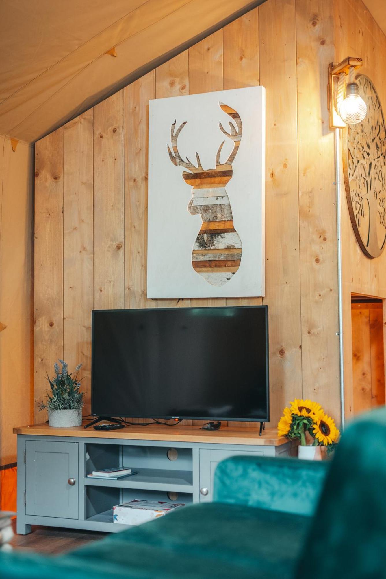 Cosy Forest Lodge Penrhos  Bagian luar foto