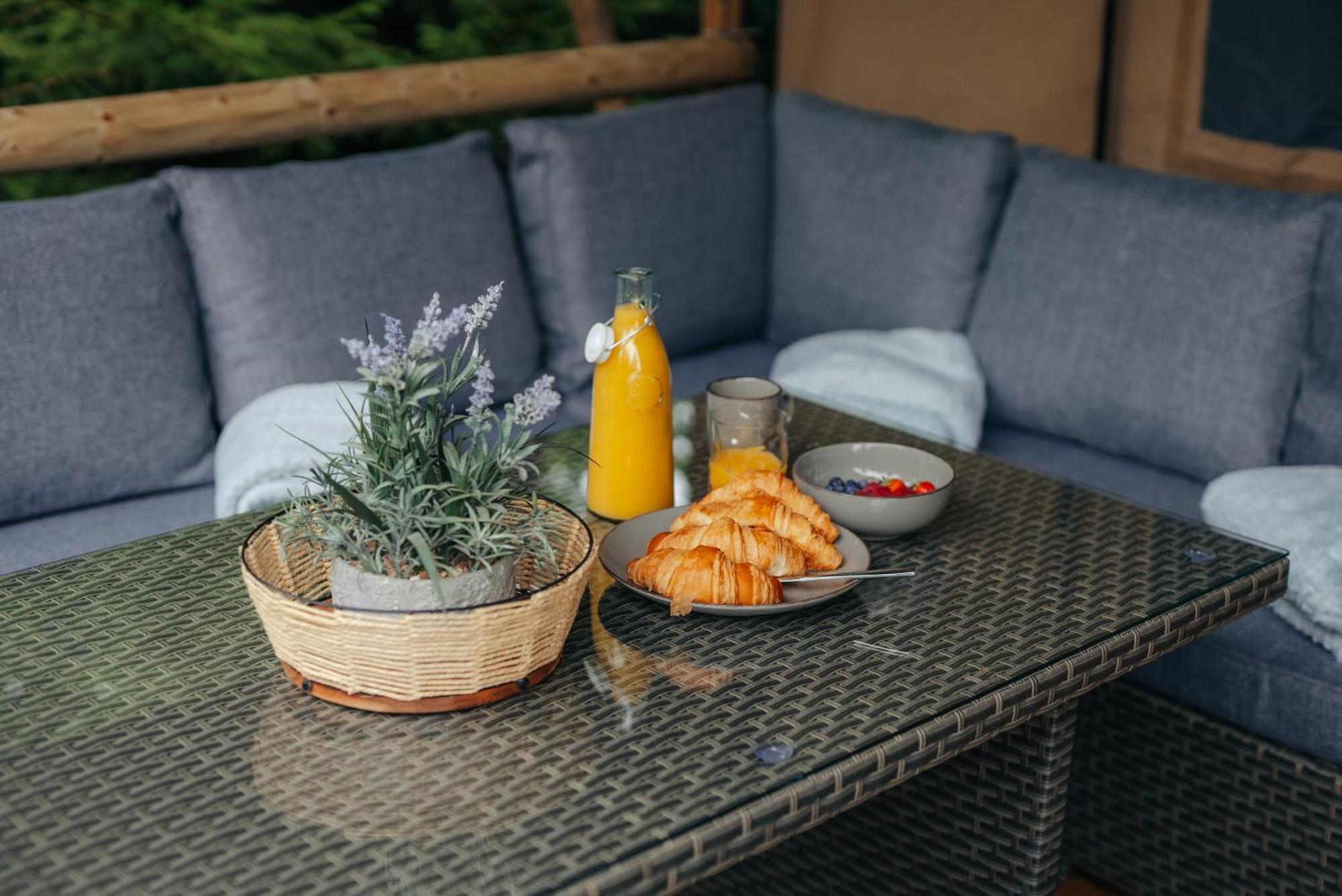 Cosy Forest Lodge Penrhos  Bagian luar foto